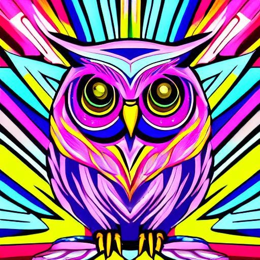 draw an owl logo