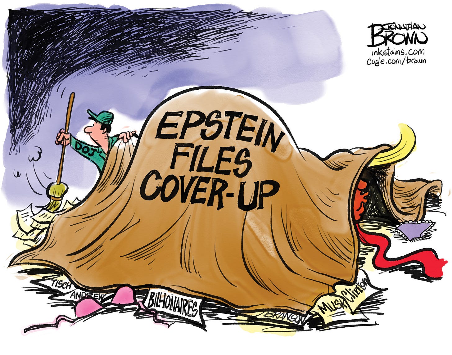 Drawing Board: Epstein files, Washington Post layoffs Drawing Board: Epstein files, Washington Post layoffs