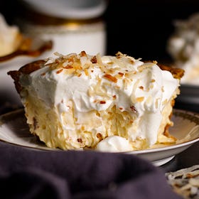 Mini Coconut Cream Pie for 2!