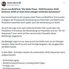 Pfizer gibt den SV40 Promotor in EMA Dokumenten zu