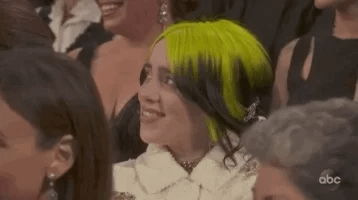 Billie Eilish What GIF by The Academy Awards Billie Eilish What GIF by The Academy Awards