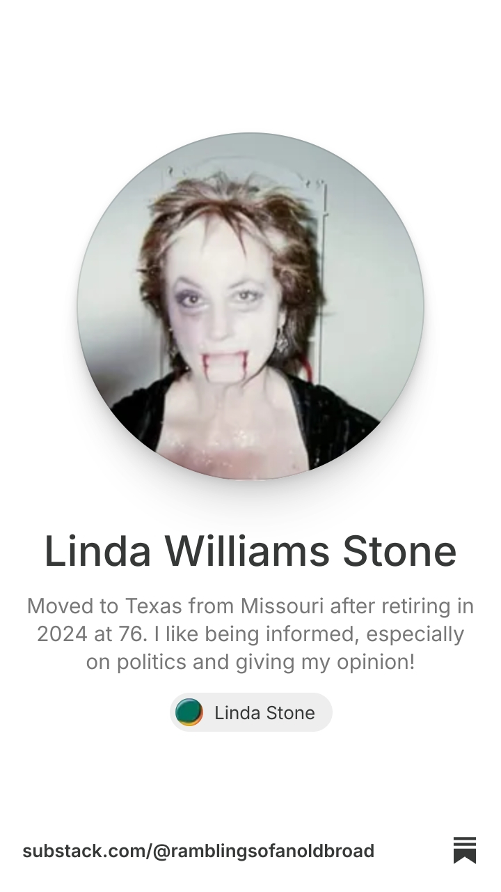 Linda Williams Stone | Substack