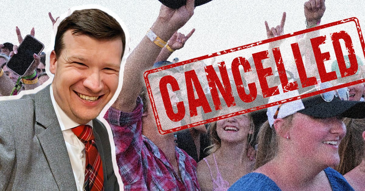 Country Thunder cancelled thanks to Farkas' Music Crackdown
