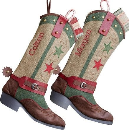 western Christmas Stockings western Christmas Stockings
