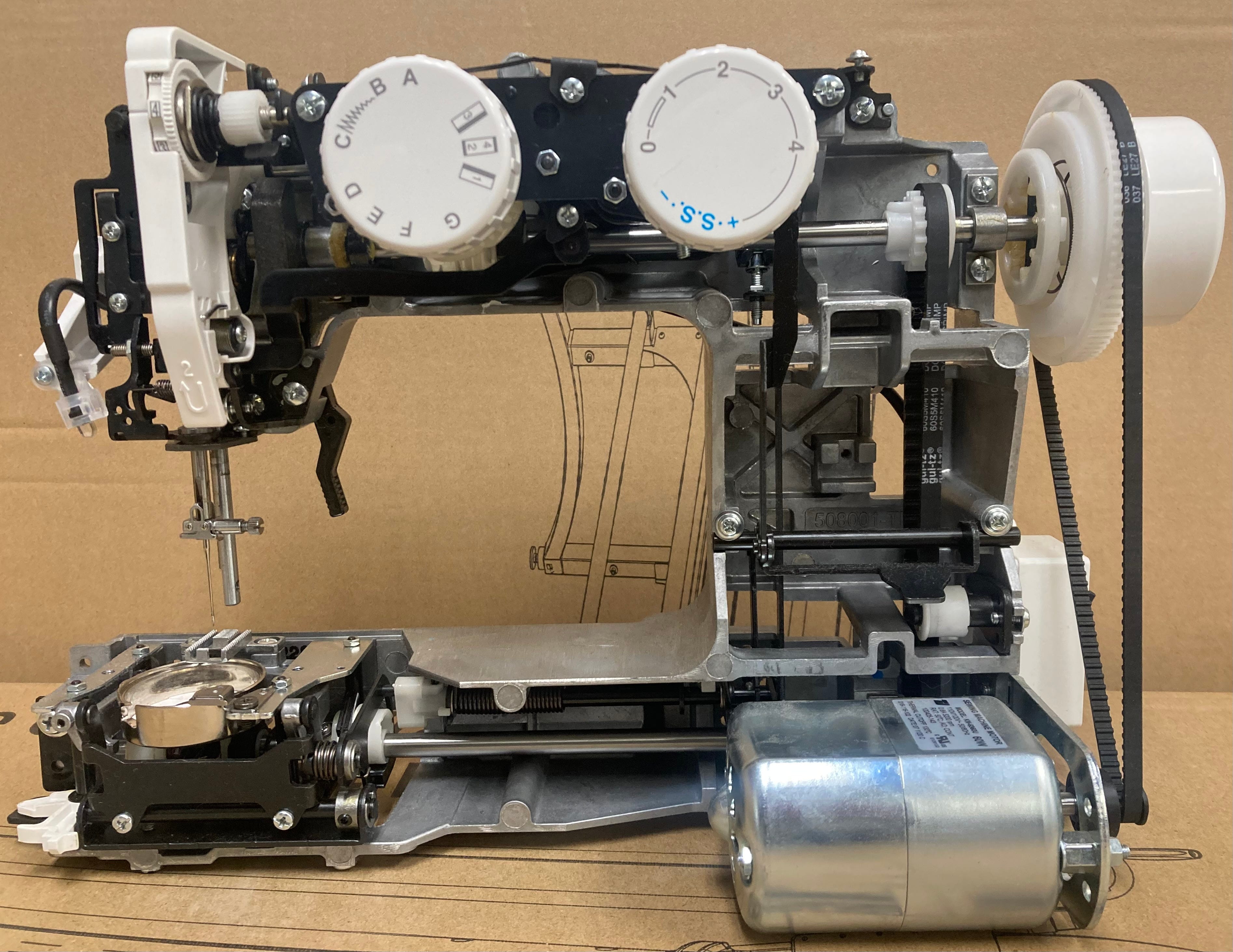 Sewing Machine Timing - by Cale Schoenberg