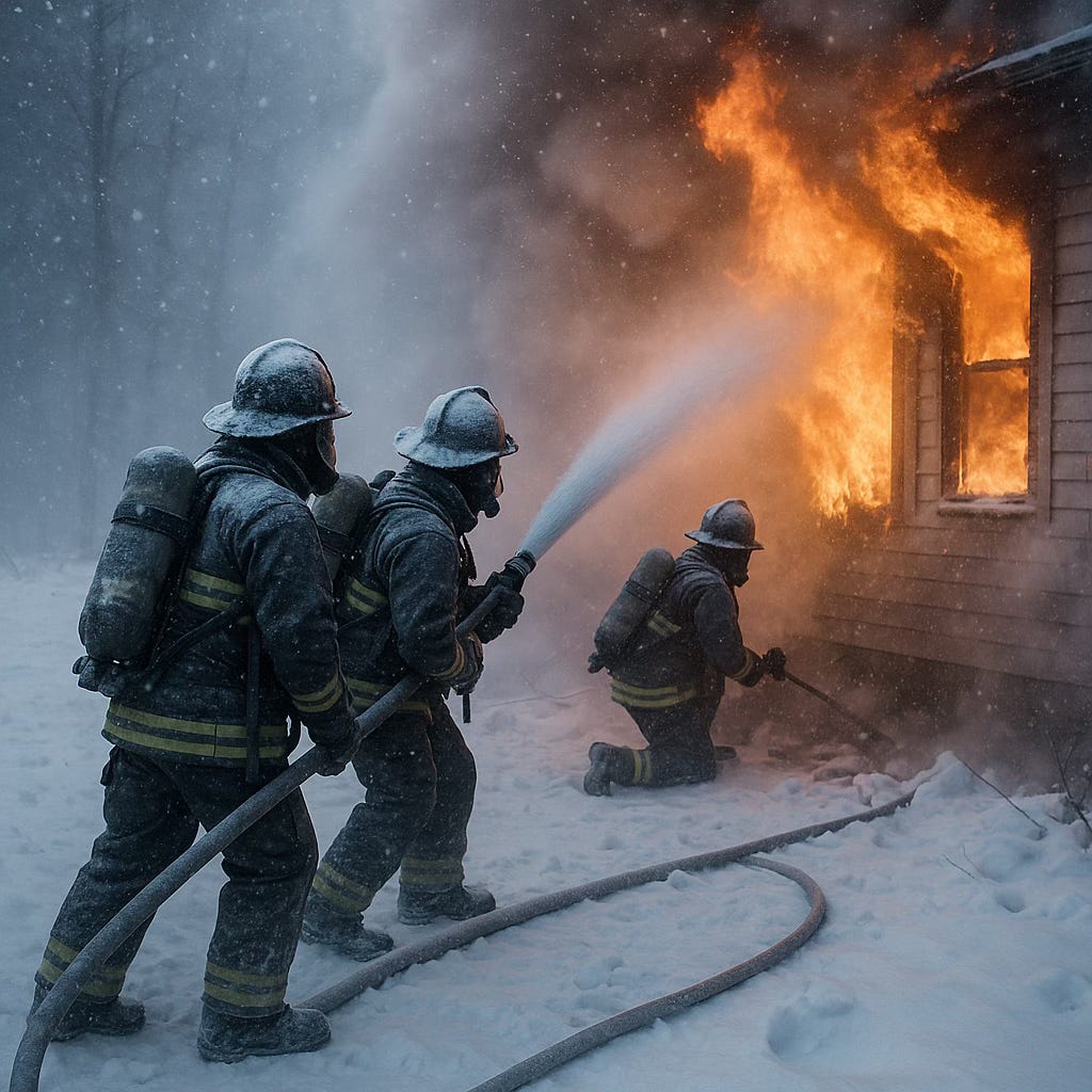 Frozen Lines, Hot Embers: What It’s Really Like to Fight Fires in a ...