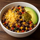 Ground Beef Taco Rice Bowl - Instant Pot Method