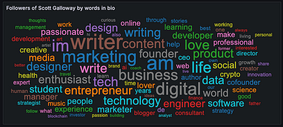 Followers Wordcloud (by author)