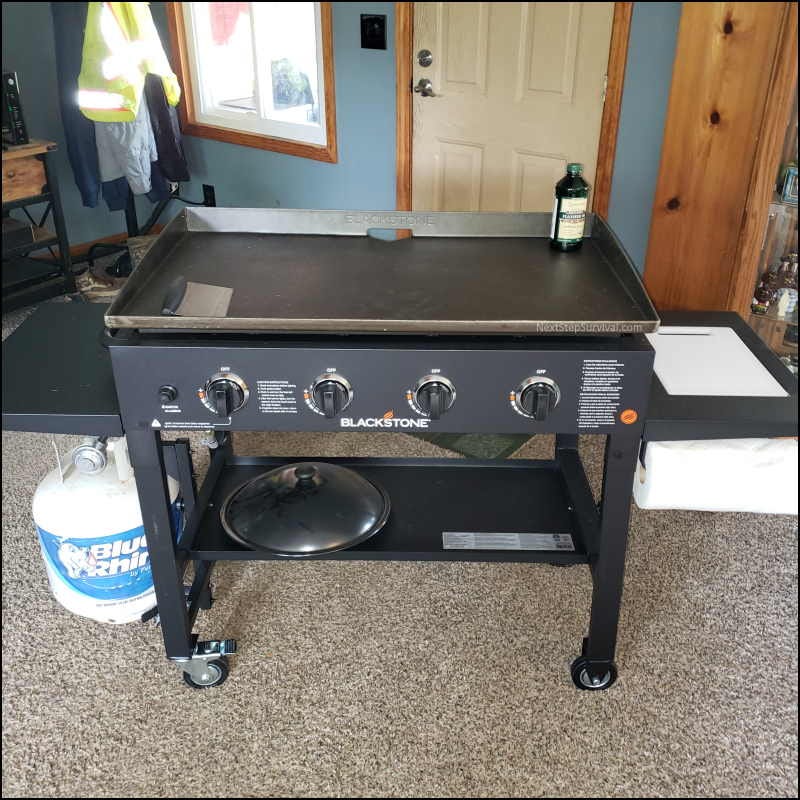 Image - New Blackstone Griddle - Assembled