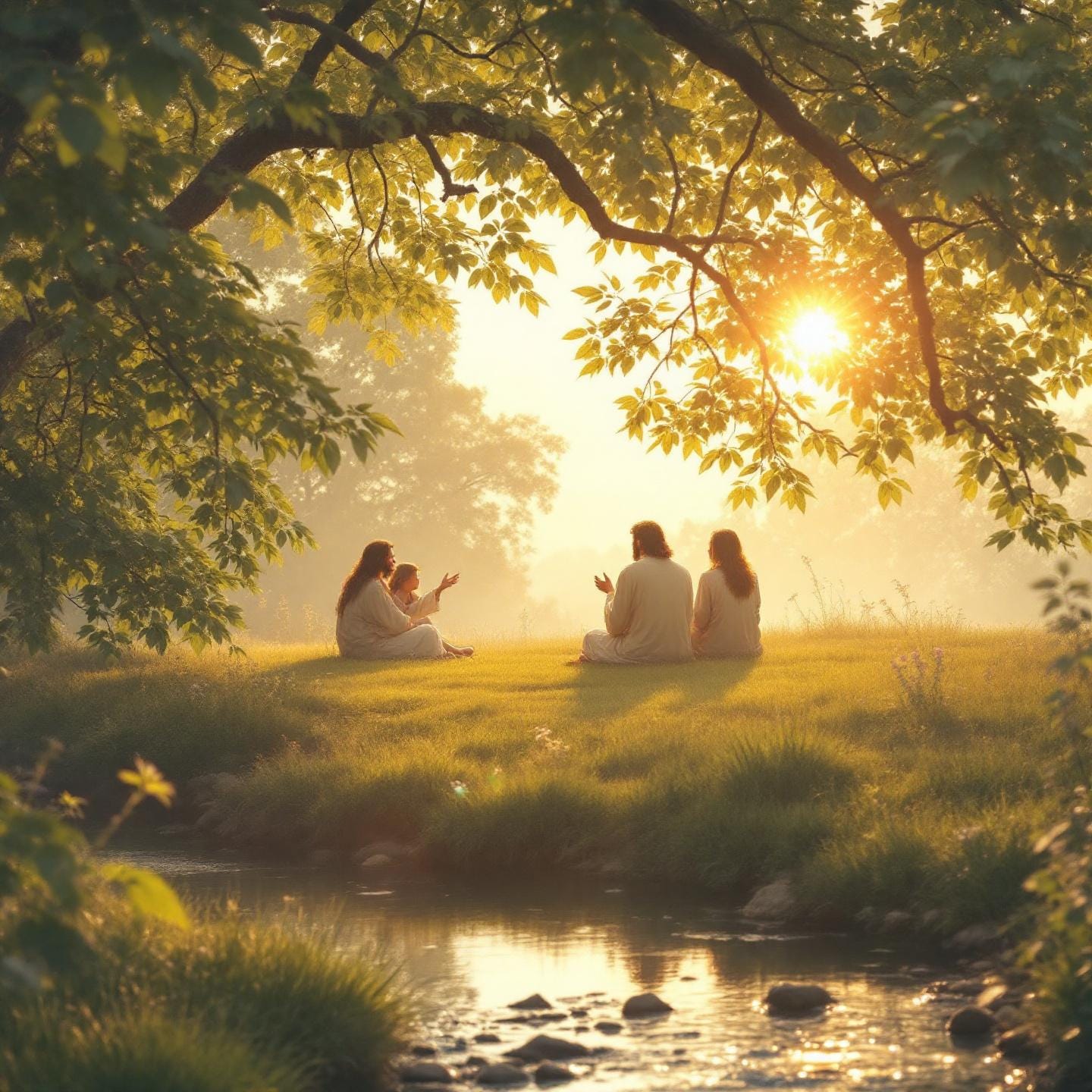 A picture containing tree, outdoor, sunset, sun

Description automatically generated