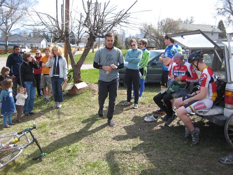 Last year’s ride? Oh, hands down, it was the champ of all road bike adventures. Might’ve been the gravel roads that made it feel like a throwback to the wild, wild west, allowing us to dust off those cross bikes with the knobby tires. Or, perhaps, it was that stroke of luck where I somehow, against all odds, ended up winning the race (let’s not talk about this year, shall we?). But you know what? The real cherry on top was the epic barbeque at Matt Seeley’s place afterwards. Nothing wraps up a day of pedaling like good company and even better BBQ.