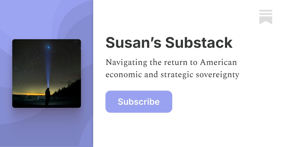 Susan’s Substack | Substack