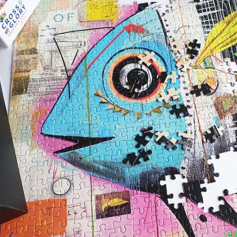 A selection of Cross and Glory Jigsaw Puzzles