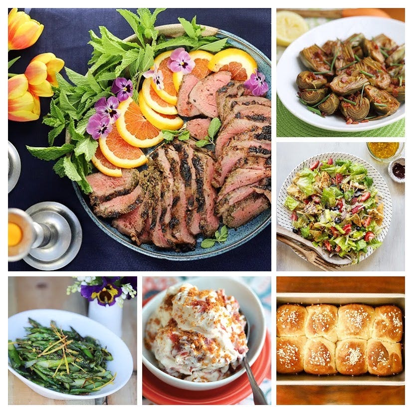 Cook the Vineyard Easter Menu Cook the Vineyard Easter Menu