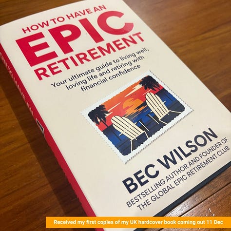 Week 1 of Epic Retirement Month