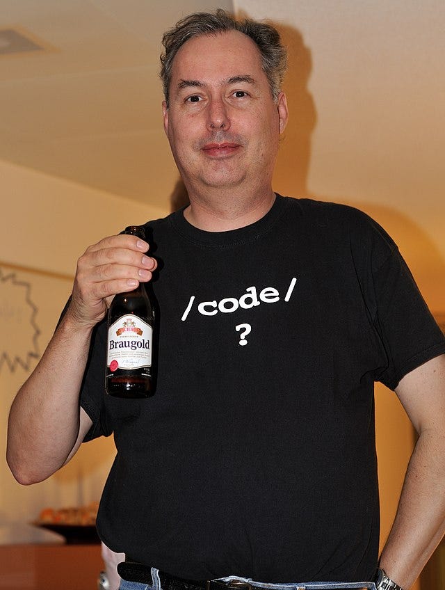 Source : https://upload.wikimedia.org/wikipedia/commons/thumb/f/ff/Bram_Moolenaar_in_2007.jpg/640px-Bram_Moolenaar_in_2007.jpg Bram Moolenaar en 2007