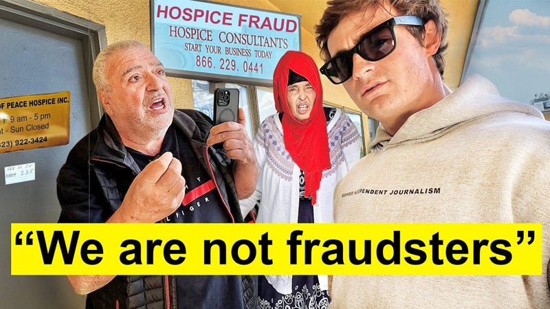 Watch: Nick Shirley Exposes Daycare & Hospice Fraud in California
