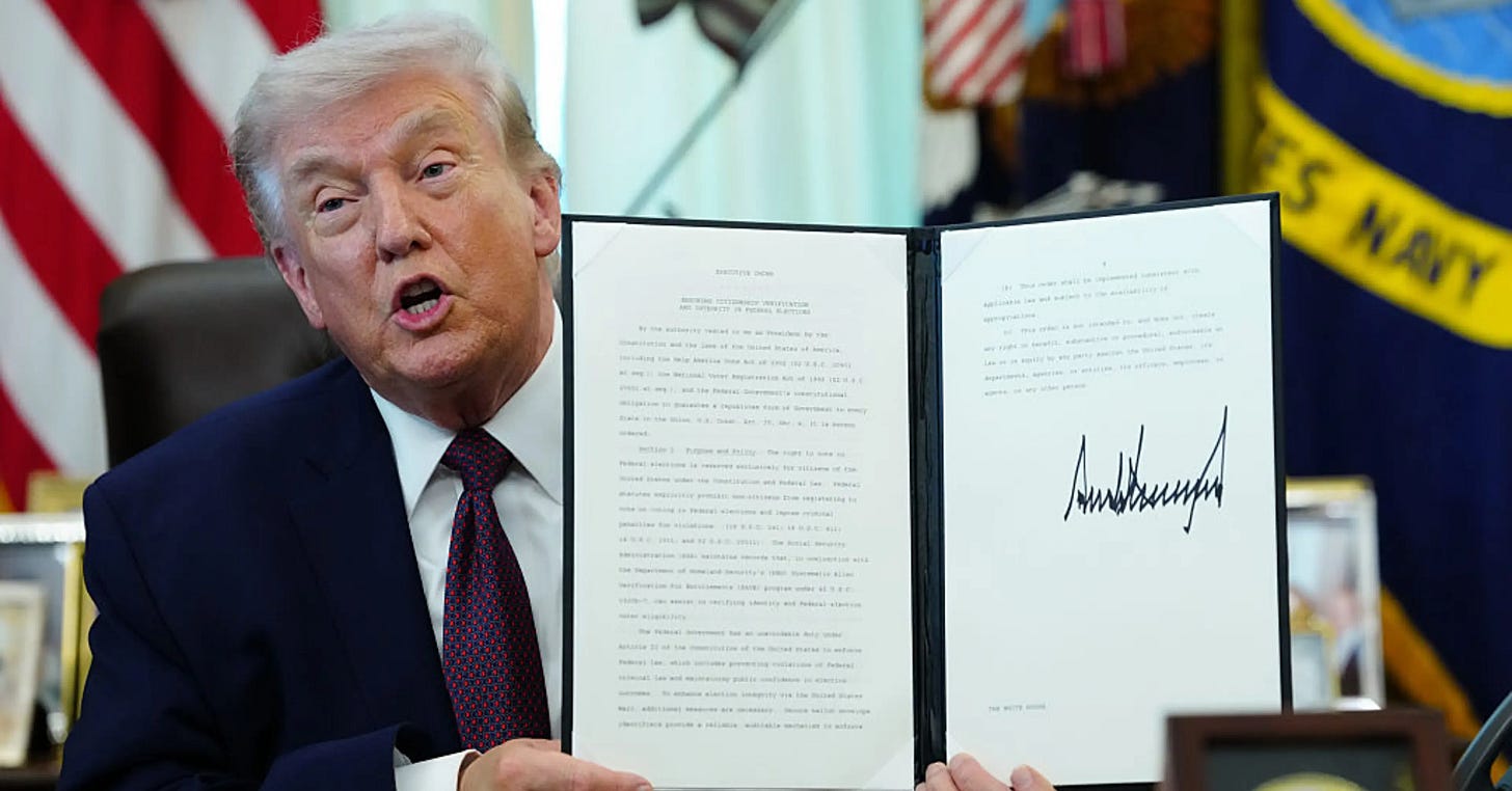 Trump's Order Restricting Mail-In Voting Rebuked by States Trump's Order Restricting Mail-In Voting Rebuked by States