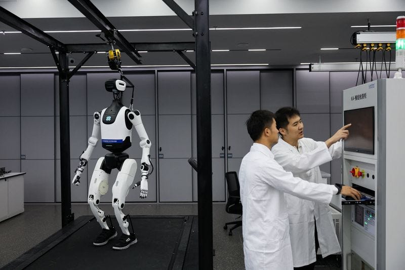 Trump administration bans new Chinese humanoid robots, to protect US AI buildout Trump administration bans new Chinese humanoid robots, to protect US AI buildout