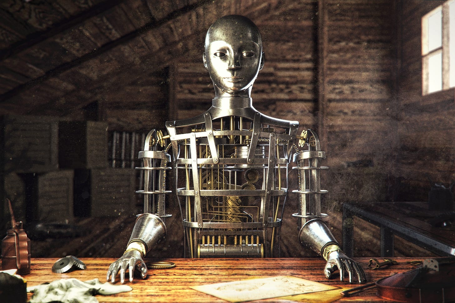The Automaton - Finished Projects - Blender Artists Community The Automaton - Finished Projects - Blender Artists Community