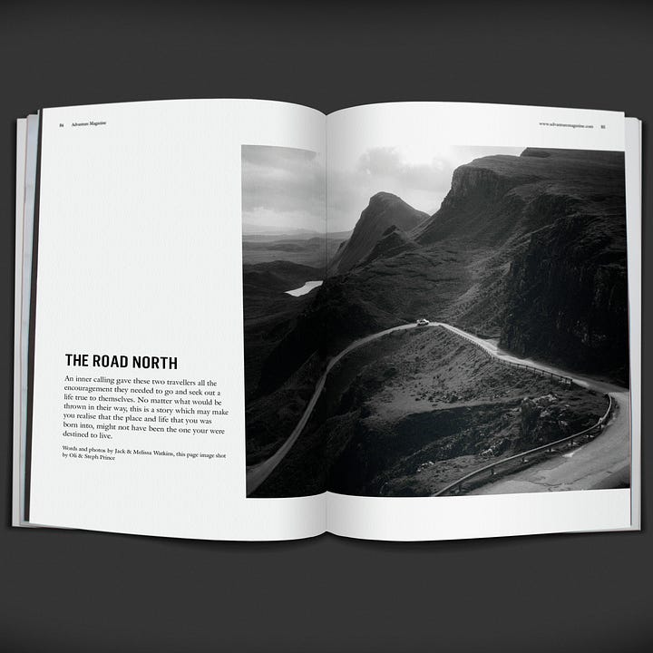 print vanlife magazine advanture