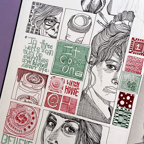 Samples from various illustrated journals from the last few years.