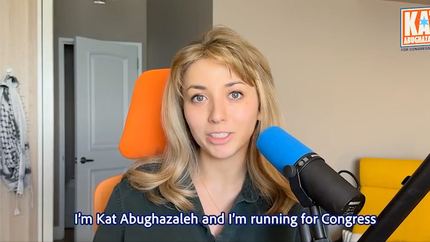 26-year-old influencer Kat Abughazaleh launches bid for Congress