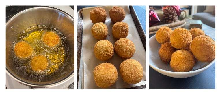 Arancini: The Batter Method - by Nicole Dragon - Cooked Up
