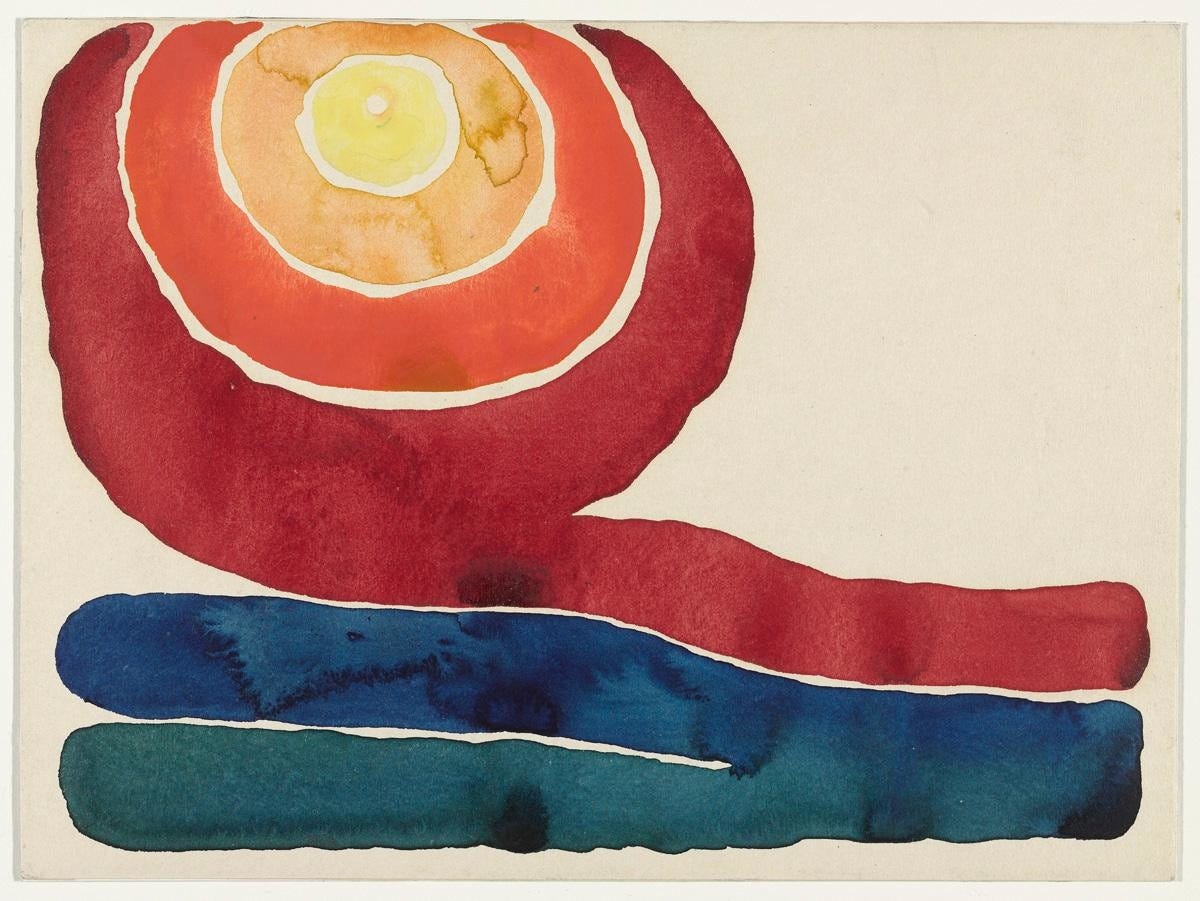 Georgia O'Keeffe. Evening Star, No. III. 1917 | MoMA