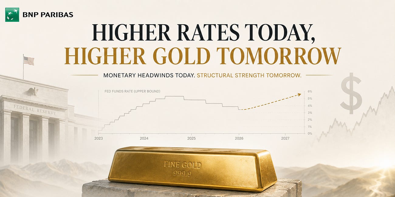BNP: Higher Rates Today, Higher Gold Tomorrow
