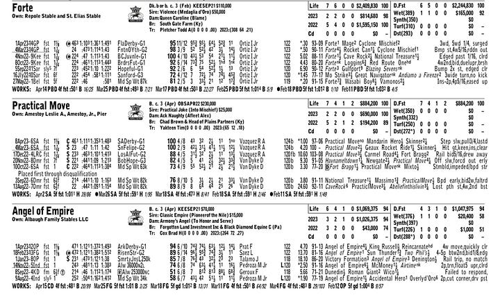 ©️DRF & Equibase 