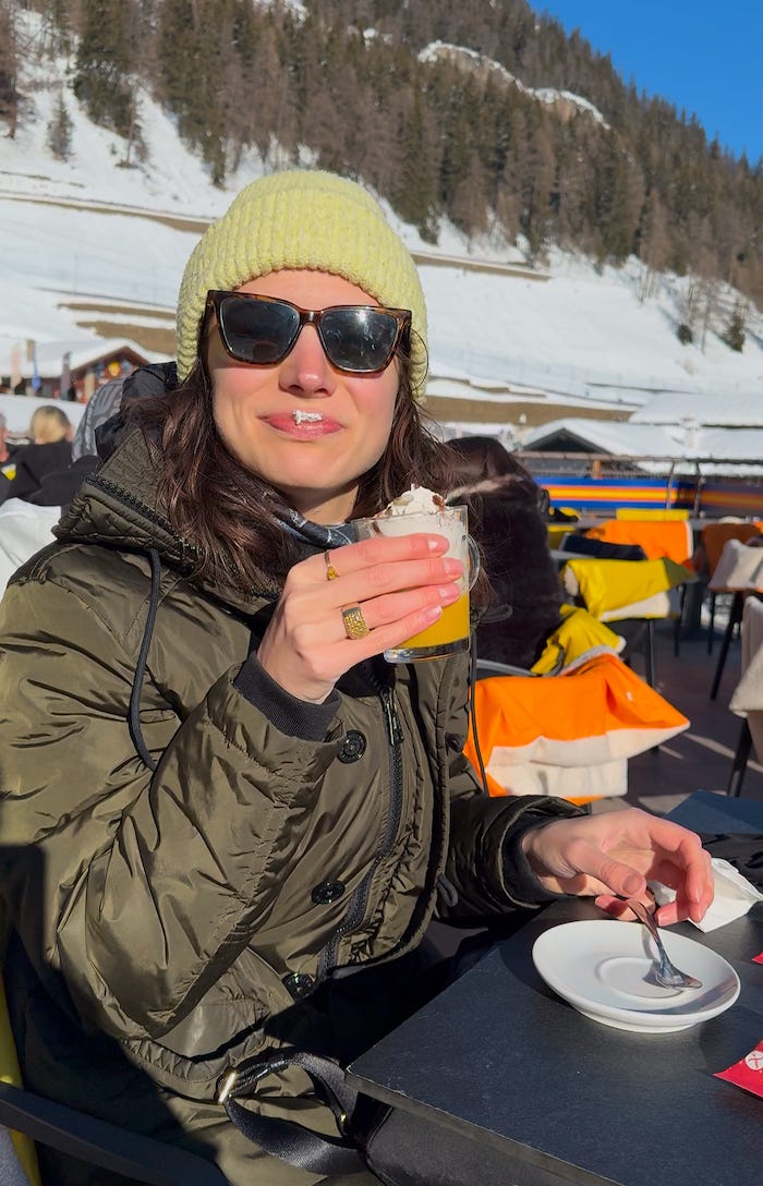 bombardino in italian alps