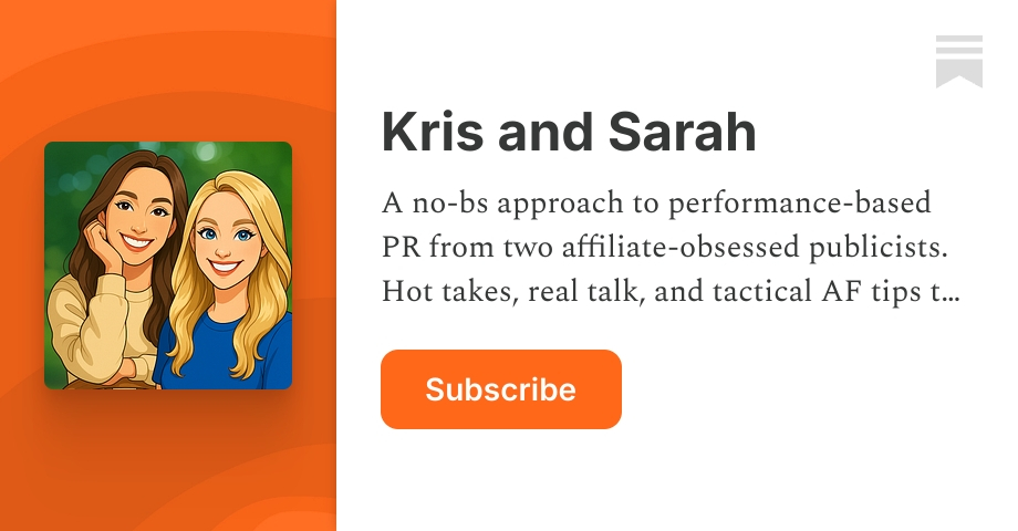 Kris and Sarah | Substack