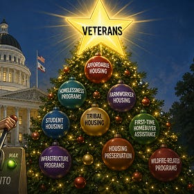 Veterans Are The Star On Sacramento’s $11 Latest Billion Pork-Laden Christmas Tree
