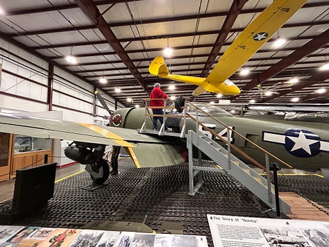 helicopter, plane, signs, stairs, cockpit, person