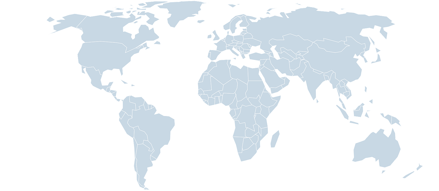 World map - 90% simplified