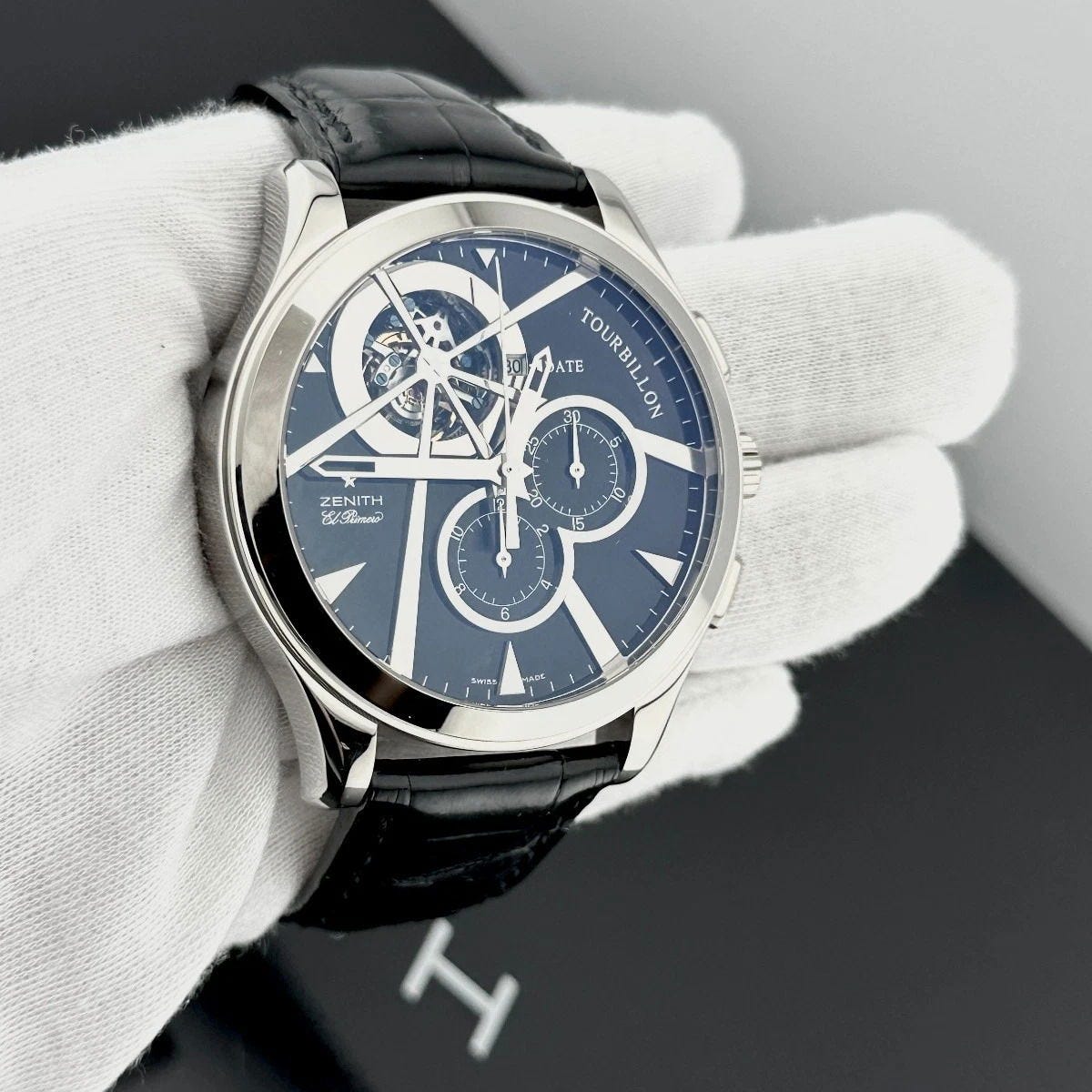 2015 Zenith Grande Class Tourbillon 45 White Gold / Black / Strap 65.0520.4035/21.C492 Listing Image 1