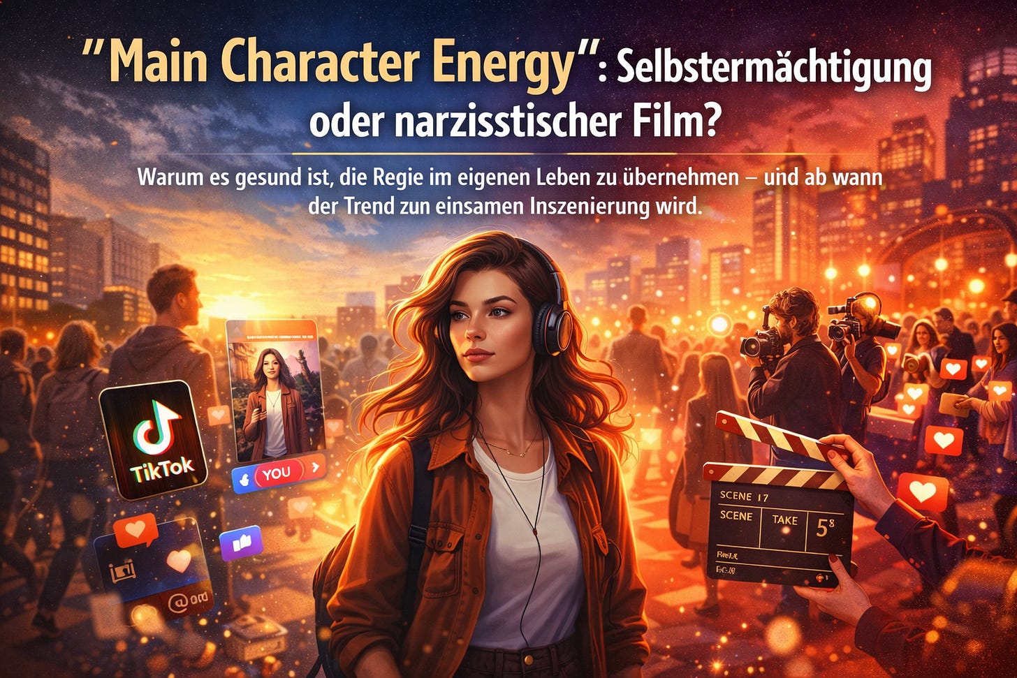 Ist "Main Character Energy" nur ein TikTok-Trend oder ein Tool für mehr Selbstbewusstsein? Wir analysieren die schmale Gratwanderung zwischen gesunder Agency und Realitätsverlust.