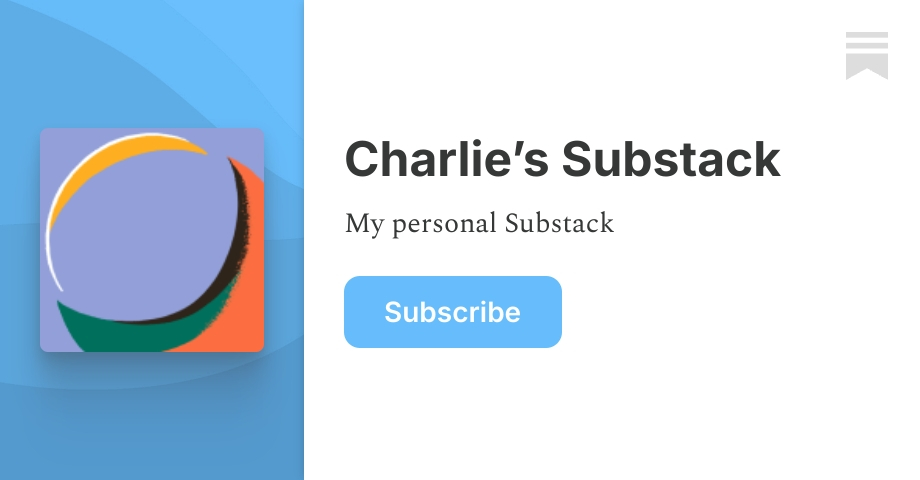 Charlie’s Substack | The Ambulocetus | Substack
