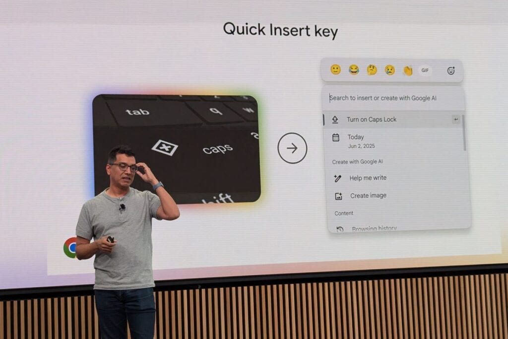 Create images with Quick Insert key