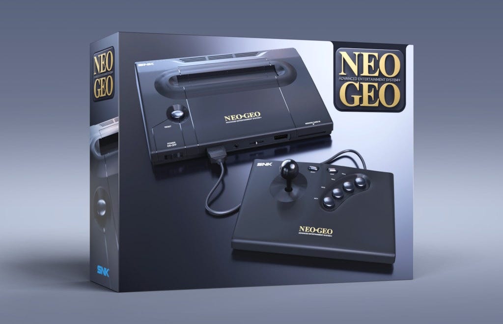 NEOGEO AES+: price, pre-order, release date and games