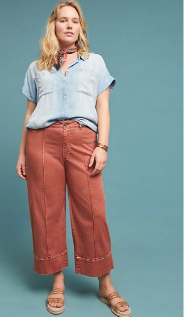 Anthropologie Pintucked Chino Pants Anthropologie Pintucked Chino Pants