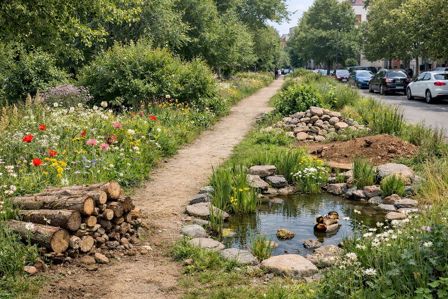 Ecotone Design - Small Urban Park Strip Ecotone Design - Small Urban Park Strip