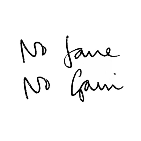 No Jane No Gain logo