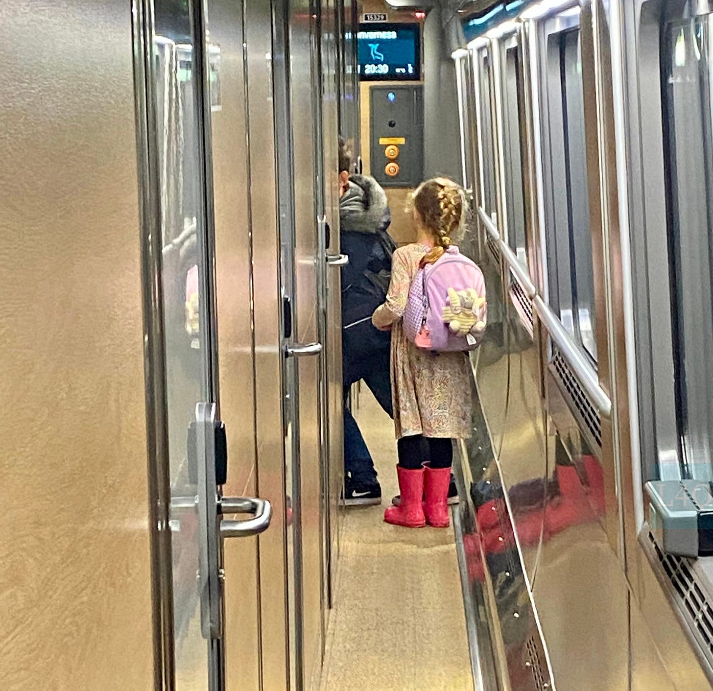 Train interior