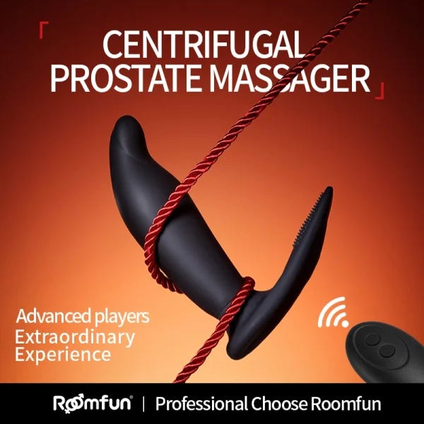 LGBT Toys - Centrifugal Prostate Massager (QS-087A) - Image 2