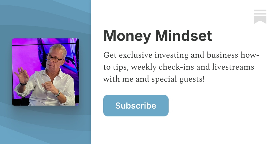Money Mindset | Robert Croak | Substack