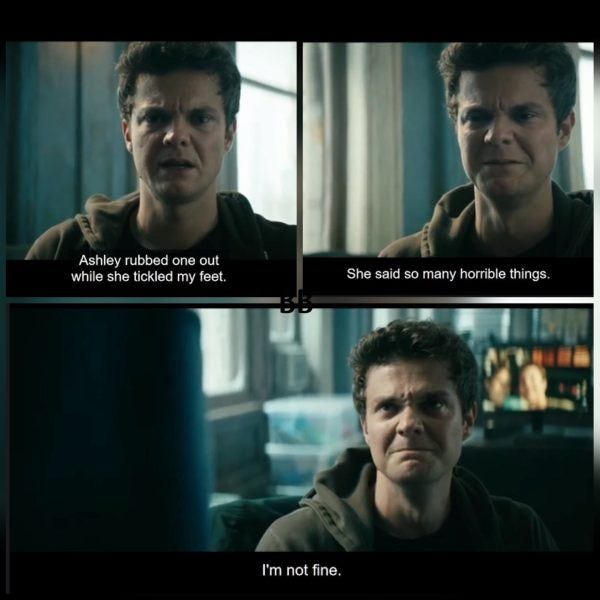 The Boys Hughie deals with being sexually assaulted The Boys Hughie deals with being sexually assaulted