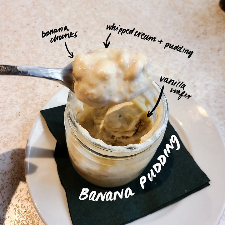 Nellie's Southern Kitchen Banana Pudding dessert