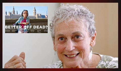Euthanasia Dr. Ellen Wiebe in an interview included in a BBC documentary called Better off Dead by Liz Carr